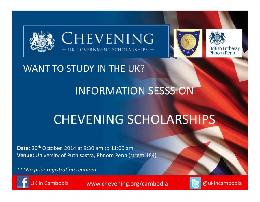 Information Session about Chevening Scholarships