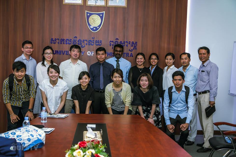 ជំនួបជាមួយ ទន្តបណ្ឌិតនិងនិស្សិតទន្តសាស្ត្រនៃសាកលវិទ្យាល័យ Hiroshima