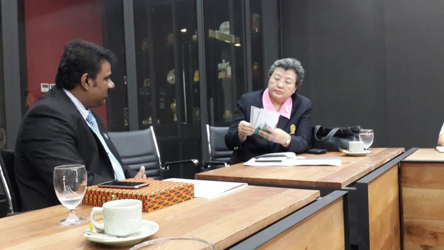 UP Delegation has Visited Chulalongkorn University
