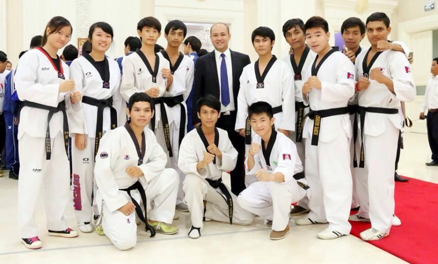 UP Taekwondo Club participated Phnom Penh Taekwondo Association Championship 2014