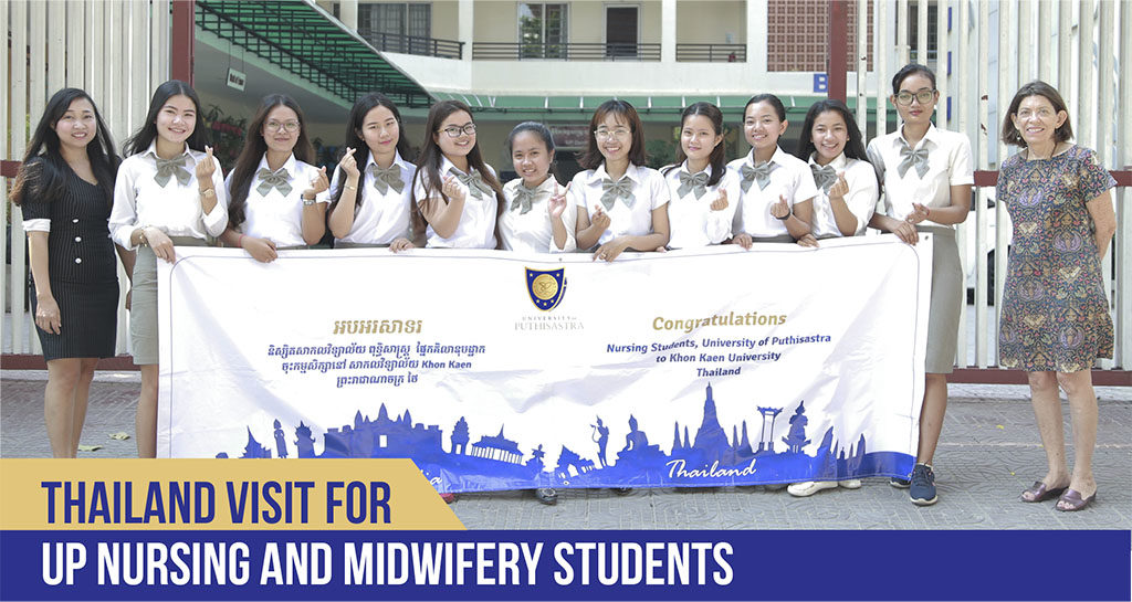 Thailand visit for UP nursing and midwifery students