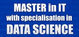 ENROL IN THE MASTER IN IT COURSE NOW!