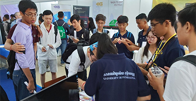 UP Participation at the BarCamp ASEAN 2019 Exhibition