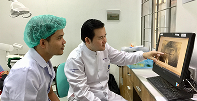 UP WELCOMES DR SRENG RITHY, PROSTHODONTIST