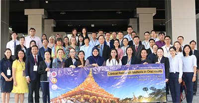Delegates from Faculty of Dentistry joined the 7th International Workshop on Clinical Research Methods in Oral Health in Thailand
