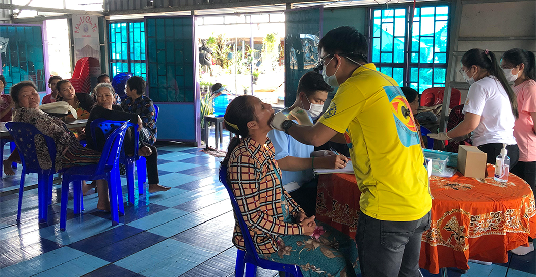 UP and AHHA work together to provide needy Cambodians with dentures