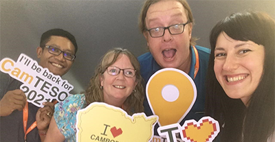 English Department Attends 16th Annual CAM Tesol Conference!