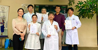 FACULTY OF DENTISTRY HAS VISITORS FROM AUSTRALIA, JAPAN AND THE UK