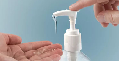 Handrub (sanitizer) made by UP Laboratory to address Covid-19 pandemic