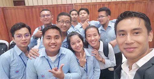 The ICT Department attended the Korean Software HRD Center