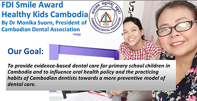 HEALTHY KIDS CAMBODIA RECEIVES INTERNATIONAL AWARD FOR ORAL HEALTH