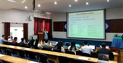 Medical Laboratory Technology student’s workshop
