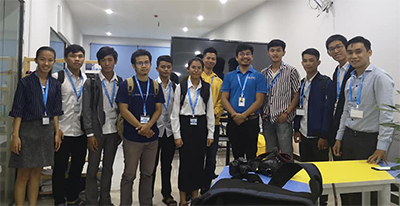 UP Students at STARTUP DAY