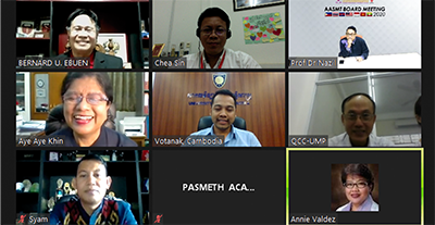 UP represents Cambodia at AASMT