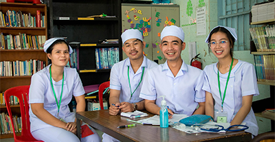 UP third-year nursing students visit Children’s Future International (CFI)