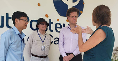 UP visit to Pasteur Institute
