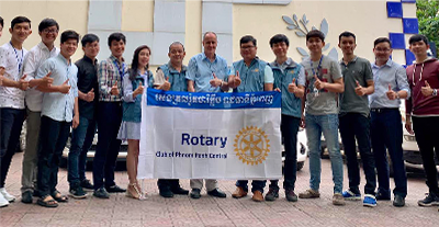 VISIT BY ROTARY CLUB OF PHNOM PENH CENTRAL