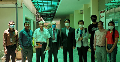 Visit By Our Chancellor And A Delegation Of Korean Consultants