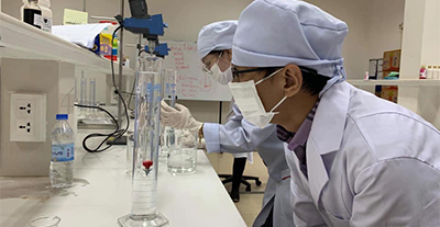 Coronavirus – 2000 bottles of sanitizer given to Students and Staff