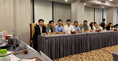 UPs new Rotaract Club meets with Rotary Club of Phnom Penh Central