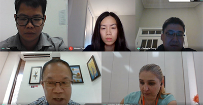 Online Meeting with Johns Hopkins University School of Medicine, Baltimore and The Prestige Hospital, Phnom Penh