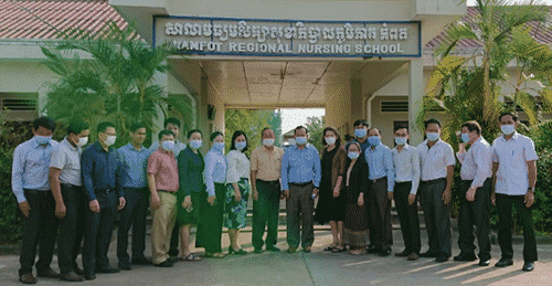 UP- Nursing Department Involve in National Curriculum Revise at Kampot RTC