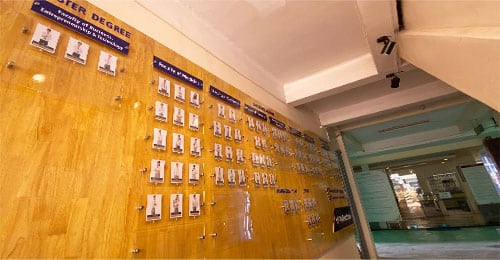 Wall of Fame Celebrates Top UP Students