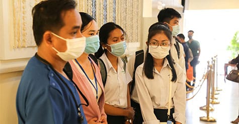 UP TRIP “High school students visit the Sunrise Japan hospital”