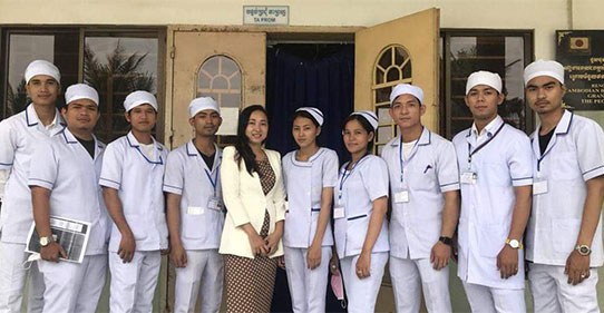 Reasons for choosing nursing at University of Puthisastra