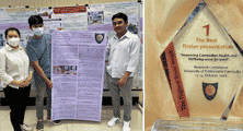 UP DENTISTRY WINS TWO AWARDS IN THE POSTER COMPETITION
