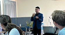 Mr. Ly Chanvatanak participated as a speaker in “Healthcare Communication in Cambodia” of the University of Sydney