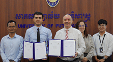 MOU Signing Ceremony of the University of Puthisastra and Mekong Education Center