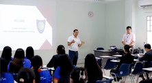 Strengthening Collaboration: Angkor Intellectual  Academy (AIA) Campus tour and ICT Program sharing session