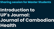 Faculty of Pharmacy Organizes Sharing Session for Master’s Students